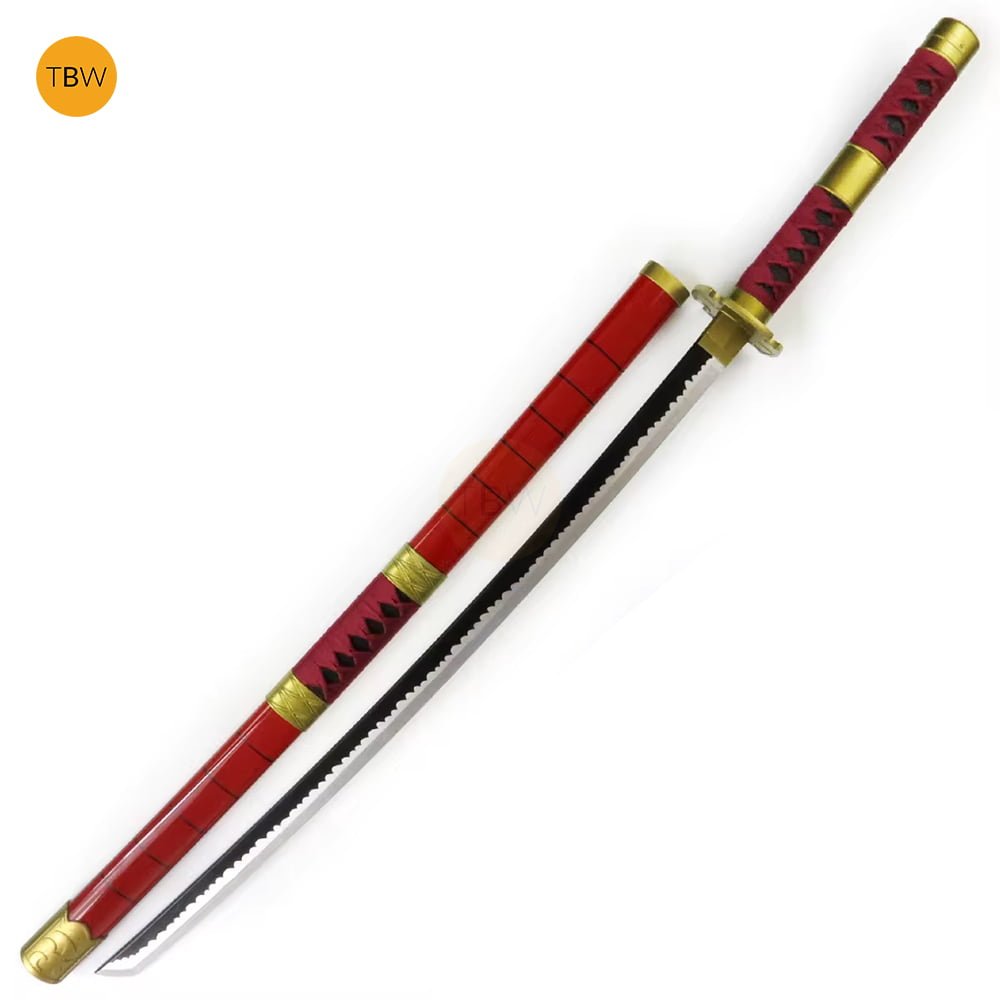 Zoro Sandai Kitetsu Replica Wooden Katana 104cm – The Blaze world