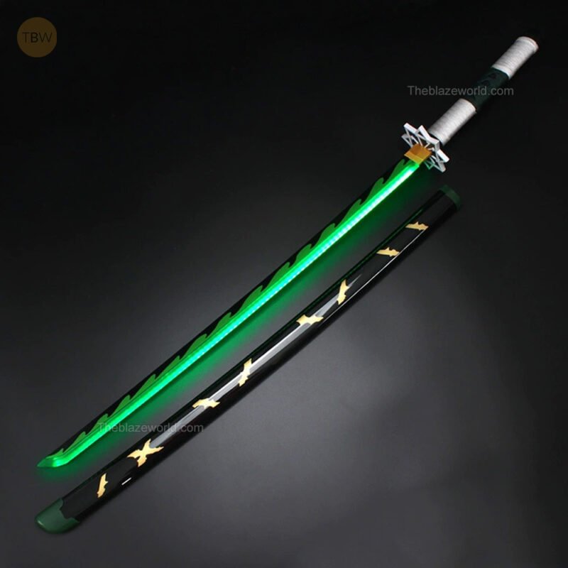 Demon Slayer Sanemi Shinazugawan Neon Katana