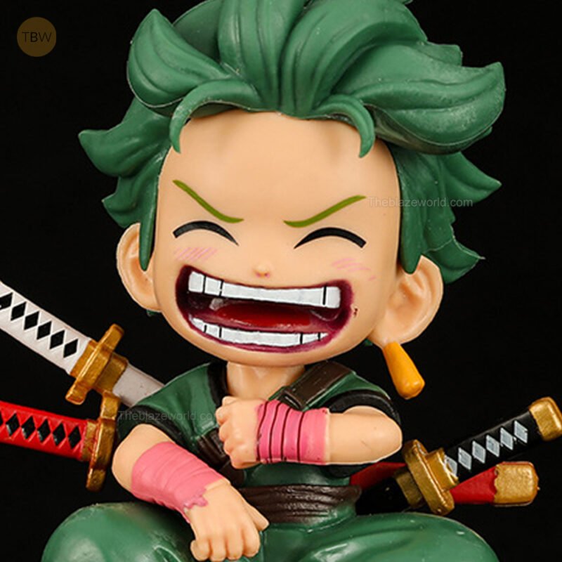 Zoro Sitting & Laughing PVC Action Figure