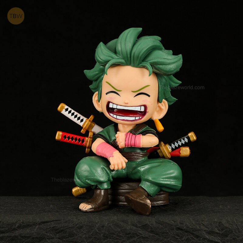 Zoro Sitting & Laughing PVC Action Figure
