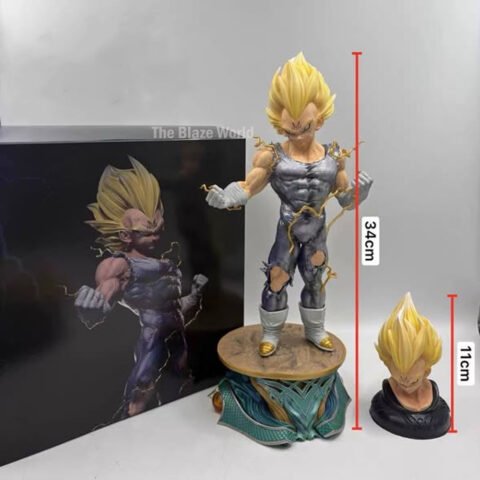 Majin Vegeta Statue 34cm – Dragon Ball Z Premium Action Figure