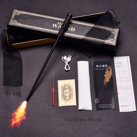 HP Severus Snape Fire Wand With Card – Premium Profession Magic Wand