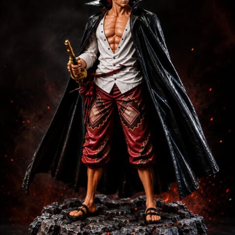Shanks 70cm Premium Action Figure Standing on Stone