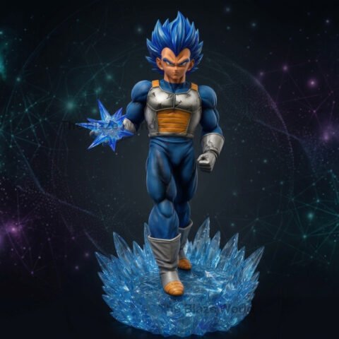 Super Saiyan Vegeta Blue 34cm Figure with LED Base