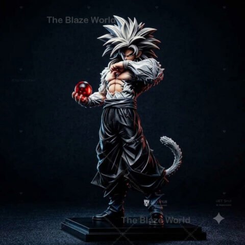 Goku SSJ4 25cm Figure – Dragon Ball Super Action Figur