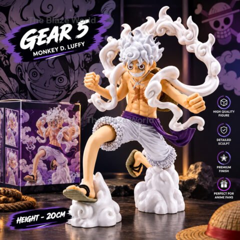 Luffy Figure 20cm Gear 5 One Piece Anime Figure